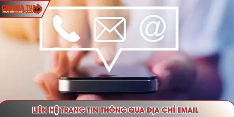 Liên hệ trang tin thông qua địa chỉ Email